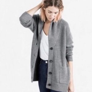 Everlane wool cardigan grey small